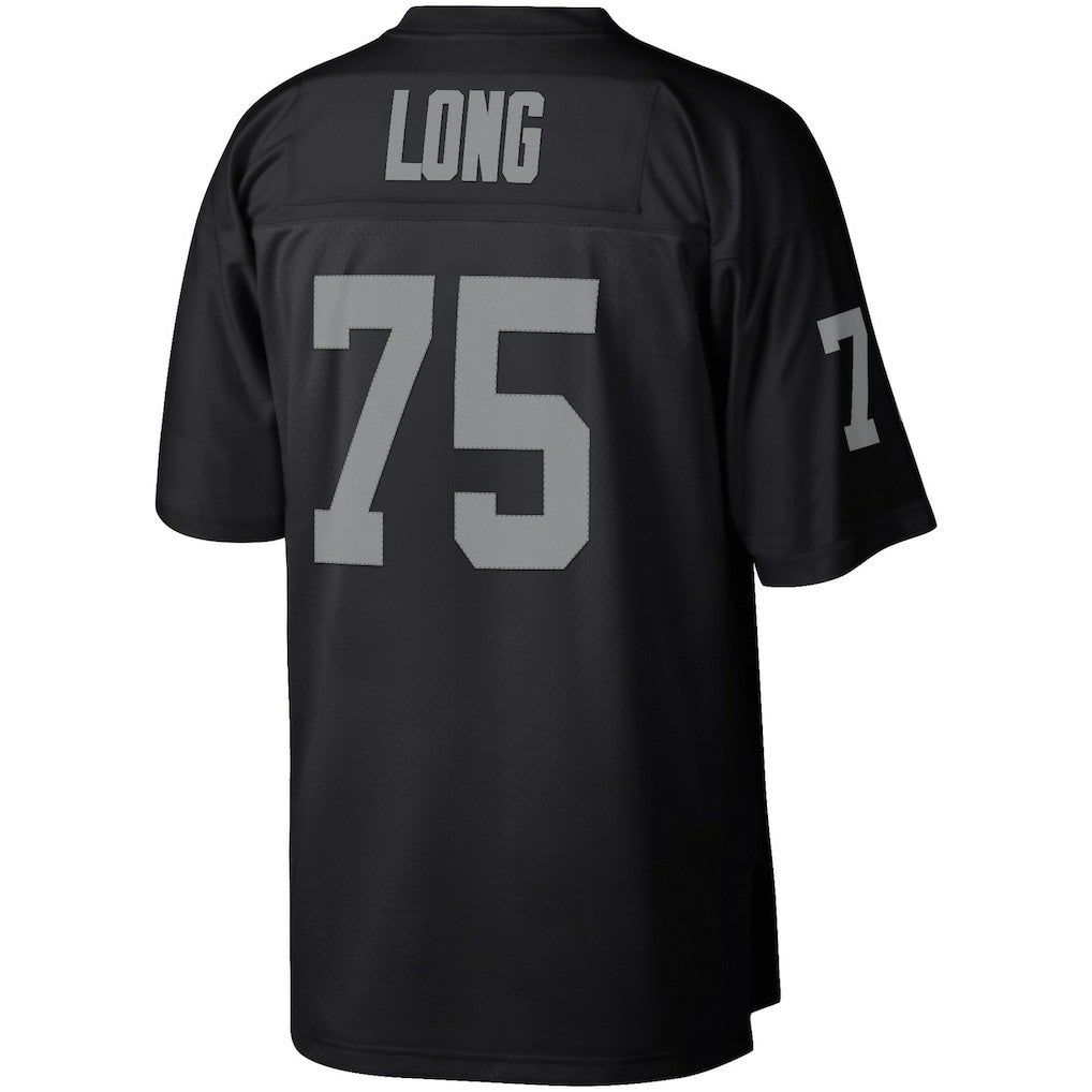 Howie Long Las Vegas Raiders Retired Player Legacy Replica Jersey - Black Jerseys