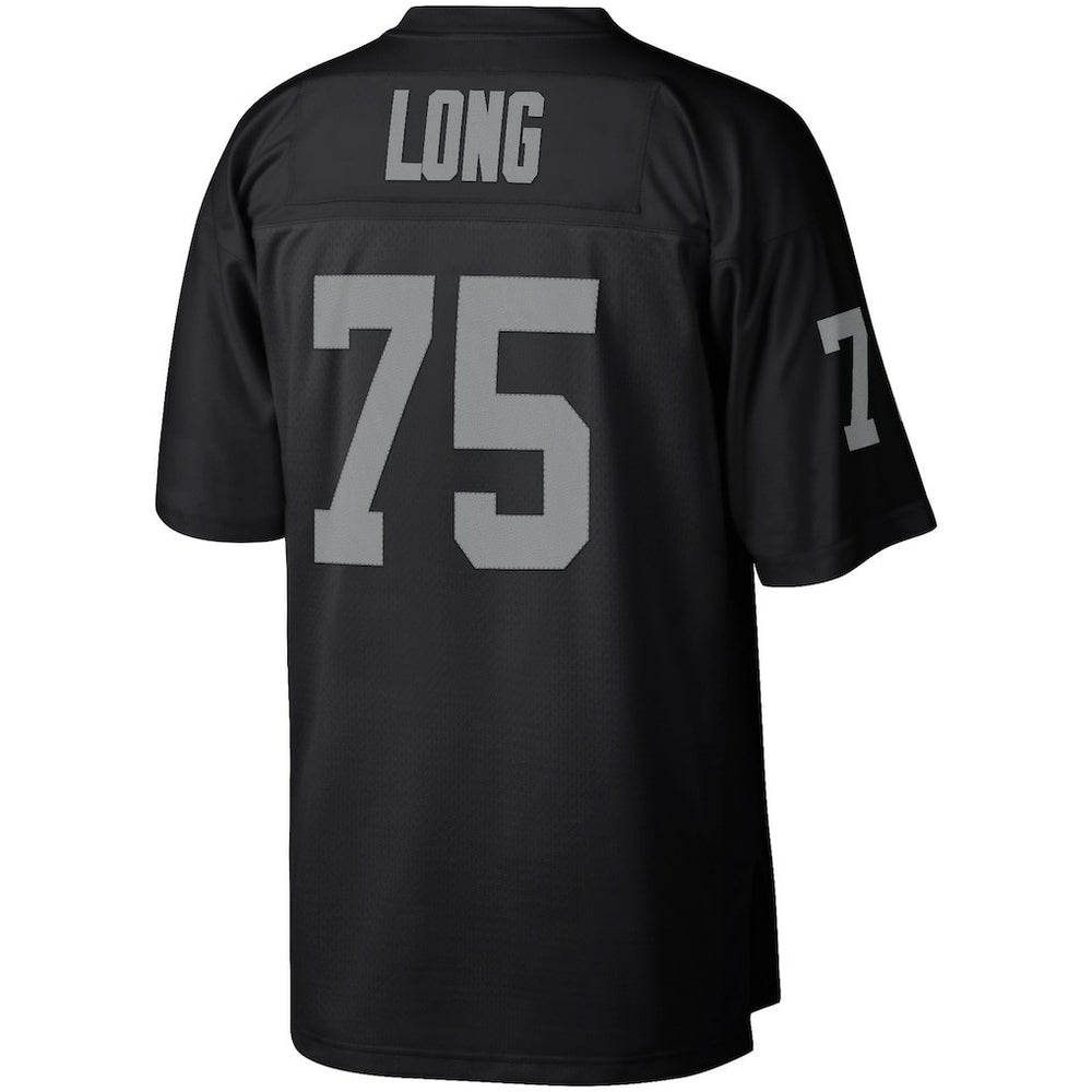 Howie Long Las Vegas Raiders Retired Player Legacy Replica Jersey - Black Jerseys