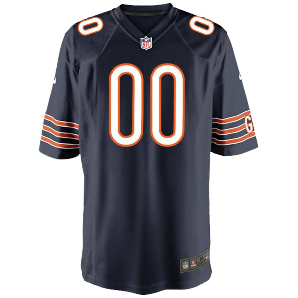 Chicago Bears Youth Custom Game Jersey - Navy Jerseys
