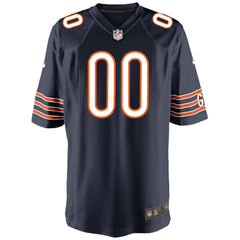 Chicago Bears Youth Custom Game Jersey - Navy Jerseys