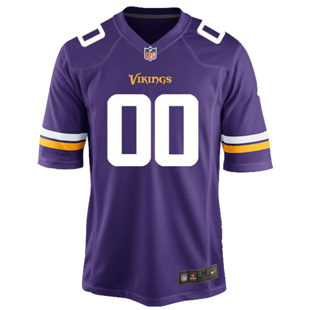 Minnesota Vikings Youth Custom Game Jersey