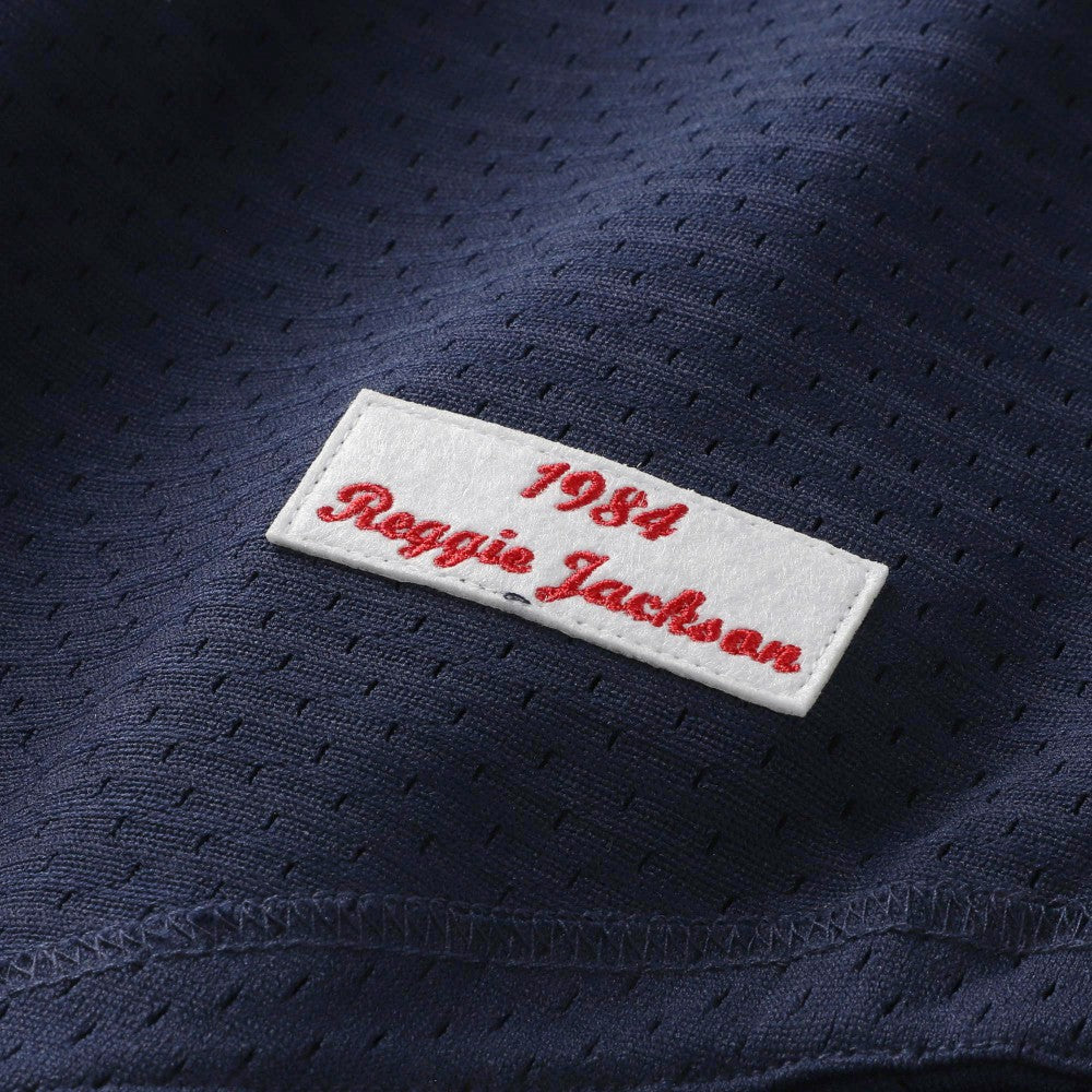 Reggie Jackson California Angels Mitchell & Ness Authentic Batting Practice Jersey - Navy Jerseys