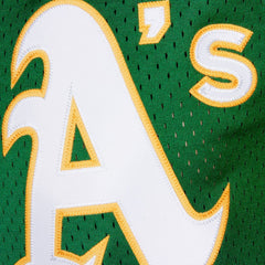 Reggie Jackson Athletics Mitchell & Ness Authentic Batting Practice Jersey - Green Jerseys