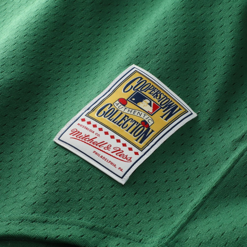 Rickey Henderson Athletics Mitchell & Ness Authentic Batting Practice Jersey - Green Jerseys