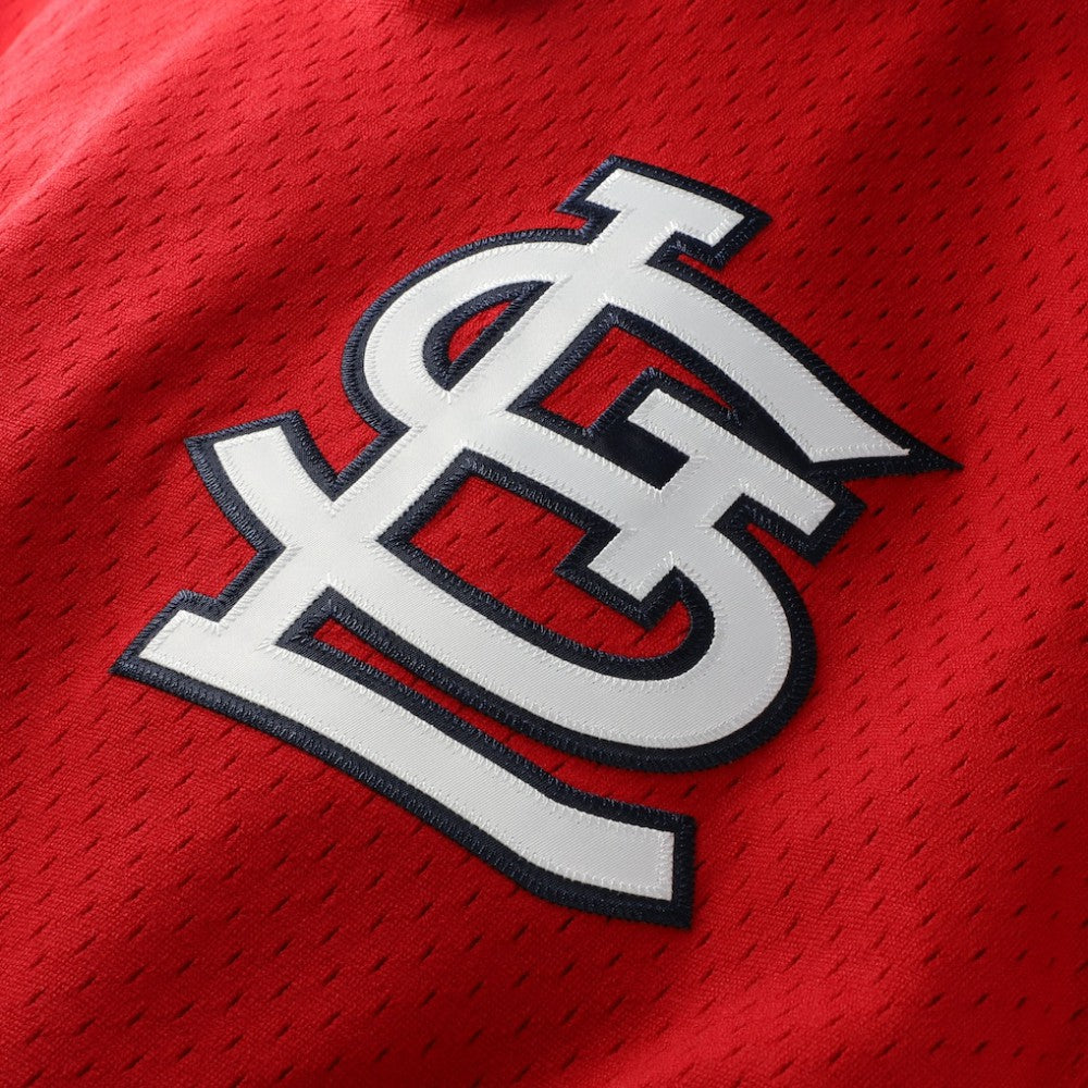 Ozzie Smith St. Louis Cardinals Mitchell & Ness Authentic Batting Practice Jersey - Scarlet Jerseys