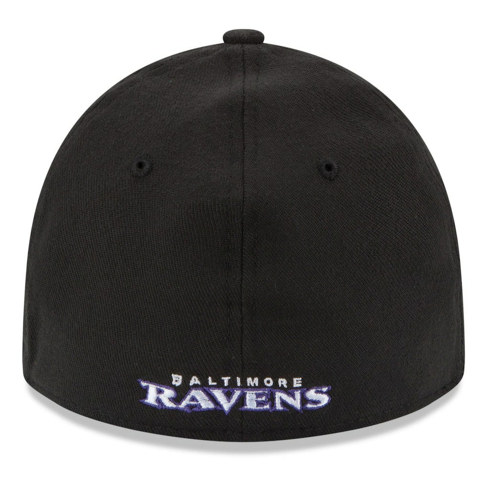 Baltimore Ravens New Era 39THIRTY Team Classic Flex Hat - Black Hats