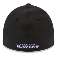 Baltimore Ravens New Era 39THIRTY Team Classic Flex Hat - Black Hats