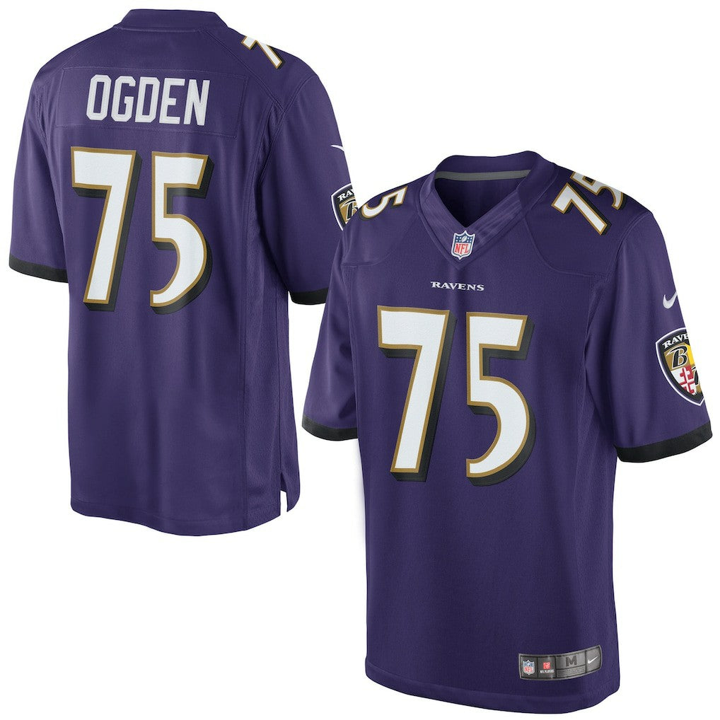 Jonathan Ogden Baltimore Ravens Retired Player Limited Jersey - Purple Jerseys