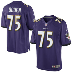 Jonathan Ogden Baltimore Ravens Retired Player Limited Jersey - Purple Jerseys