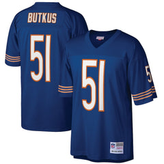 Dick Butkus Chicago Bears Retired Player Legacy Replica Jersey - Navy Jerseys