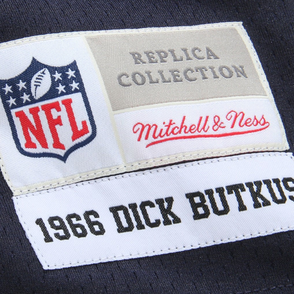 Dick Butkus Chicago Bears Retired Player Legacy Replica Jersey - Navy Jerseys