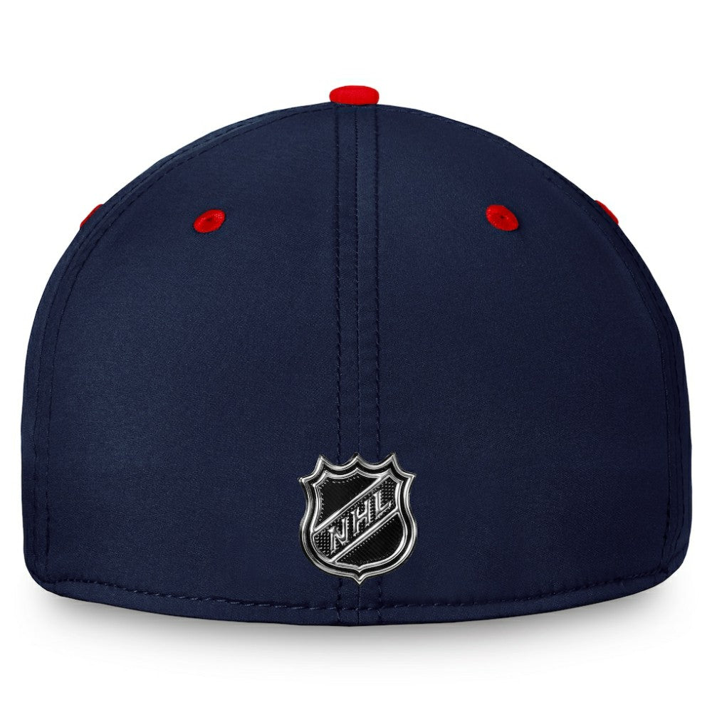Washington Capitals Fanatics Authentic Pro Rink Two-Tone Flex Hat – Navy/Red | US 200000492