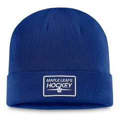 Toronto Maple Leafs Fanatics Authentic Pro Cuffed Knit Hat – Blue | US 200000508