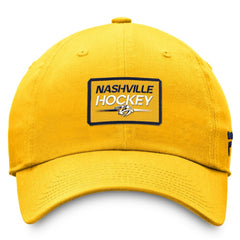 Nashville Predators Fanatics Authentic Pro Prime Adjustable Hat – Gold | US 200000541