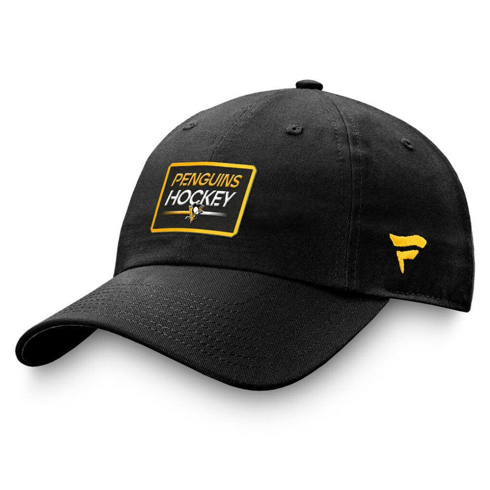 Pittsburgh Penguins Fanatics Authentic Pro Prime Adjustable Hat – Black | US 200000553