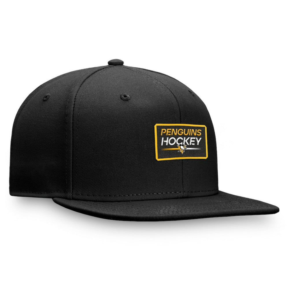 Pittsburgh Penguins Fanatics Authentic Pro Prime Snapback Hat – Black | US 200000554