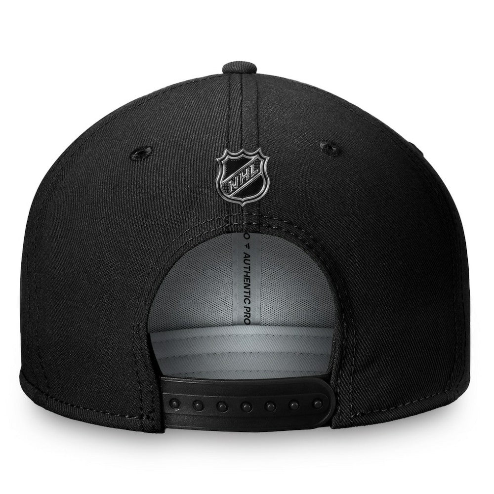 Pittsburgh Penguins Fanatics Authentic Pro Prime Snapback Hat – Black | US 200000554