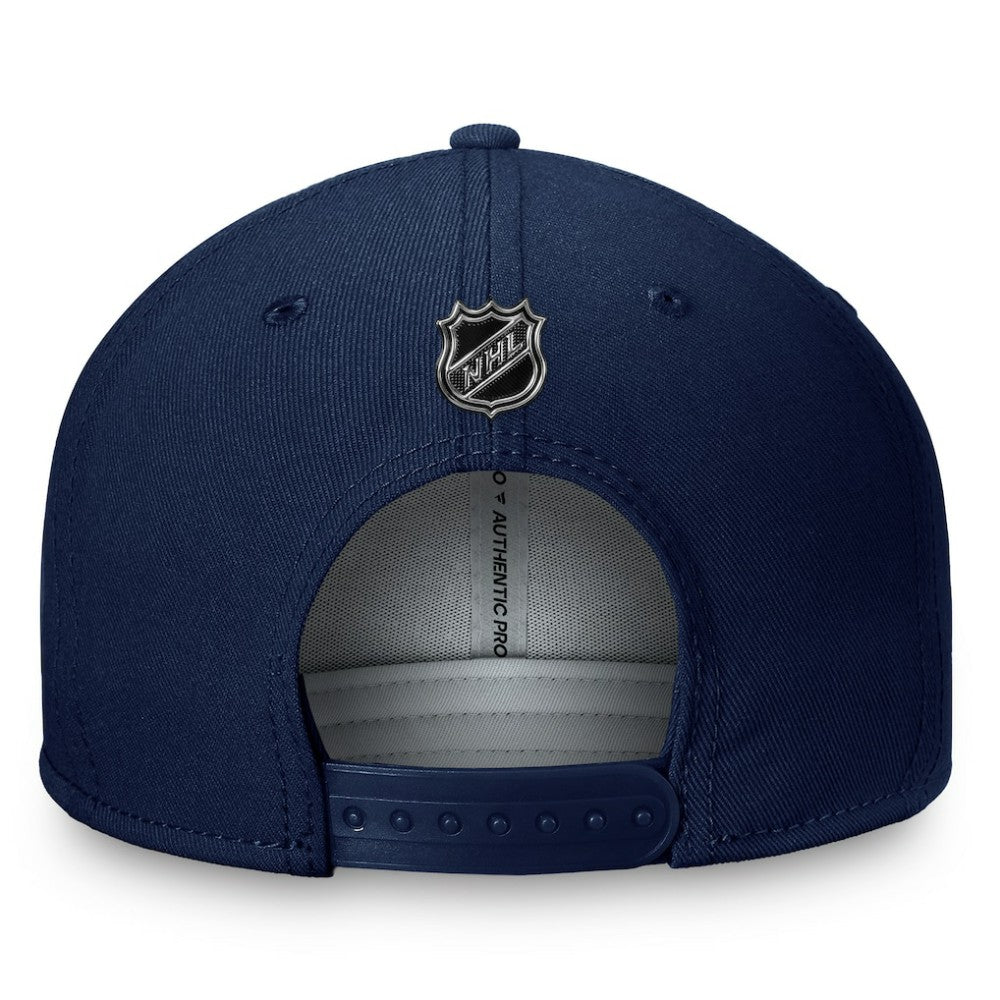 Seattle Kraken Fanatics Authentic Pro Prime Snapback Hat – Deep Sea Blue | US 200000558