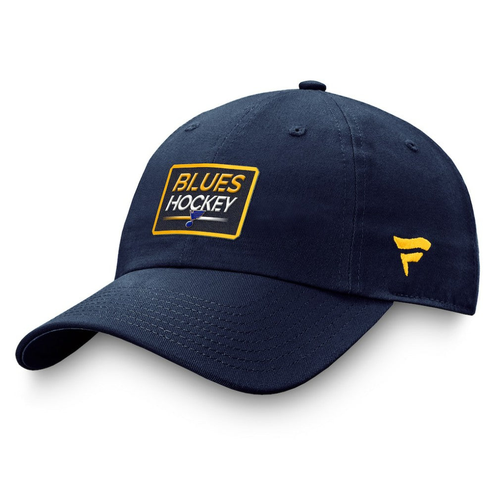 St. Louis Blues Fanatics Authentic Pro Prime Adjustable Hat – Navy | US 200000559