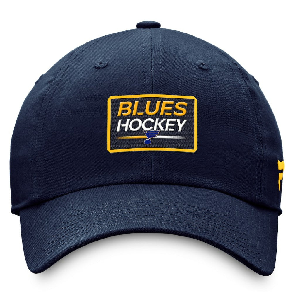 St. Louis Blues Fanatics Authentic Pro Prime Adjustable Hat – Navy | US 200000559