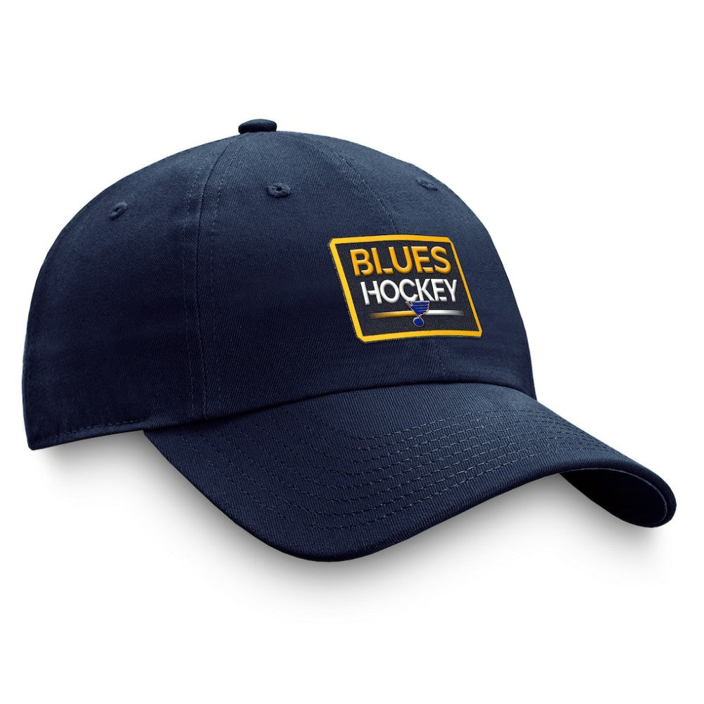 St. Louis Blues Fanatics Authentic Pro Prime Adjustable Hat – Navy | US 200000559