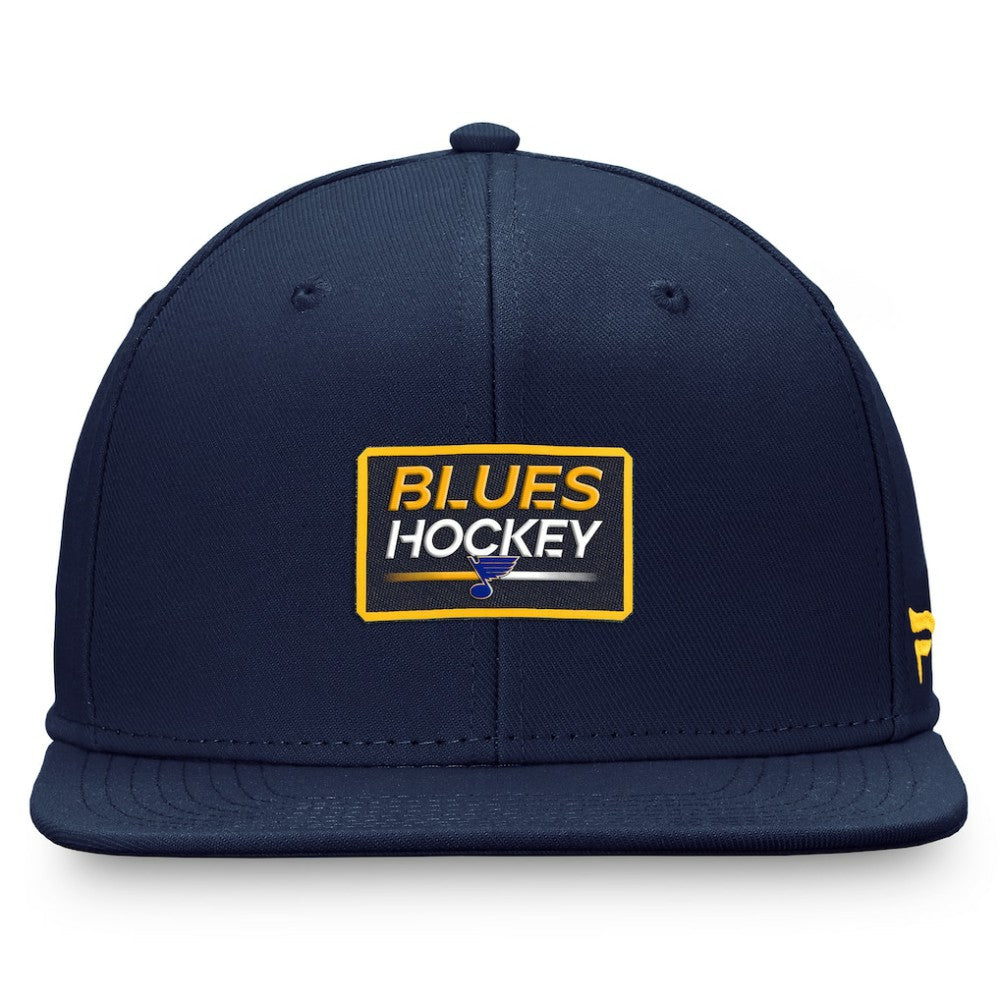St. Louis Blues Fanatics Authentic Pro Prime Snapback Hat – Navy | US 200000560