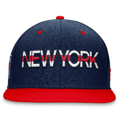 New York Rangers Fanatics Authentic Pro Rink Two-Tone Snapback Hat – Navy/ Red | US 200000662