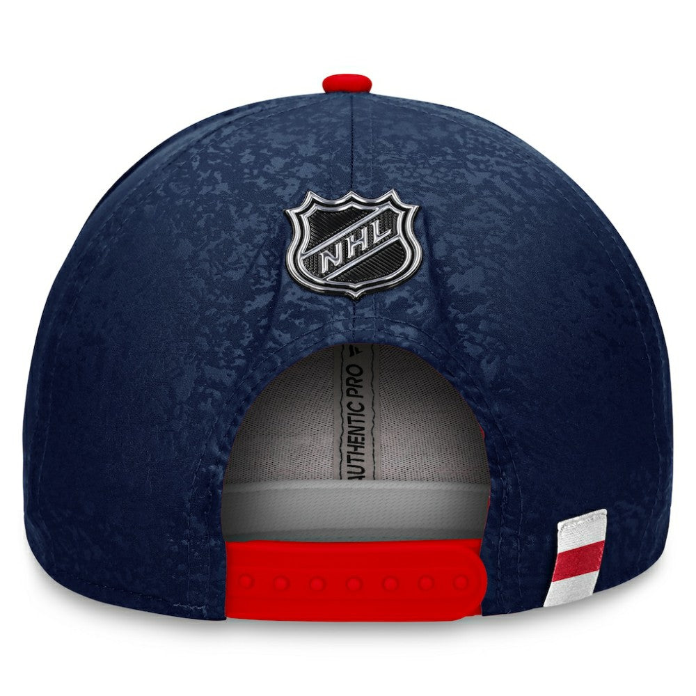 New York Rangers Fanatics Authentic Pro Rink Two-Tone Snapback Hat – Navy/ Red | US 200000662