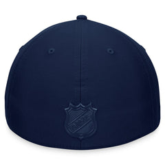 Seattle Kraken Fanatics Authentic Pro Road Stack Logo Flex Hat - Deep Sea Blue | US 200000670