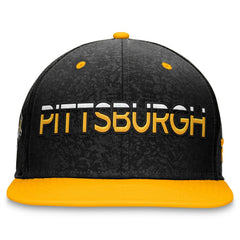 Pittsburgh Penguins Fanatics Authentic Pro Rink Two-Tone Snapback Hat – Black/Gold | US 200000682