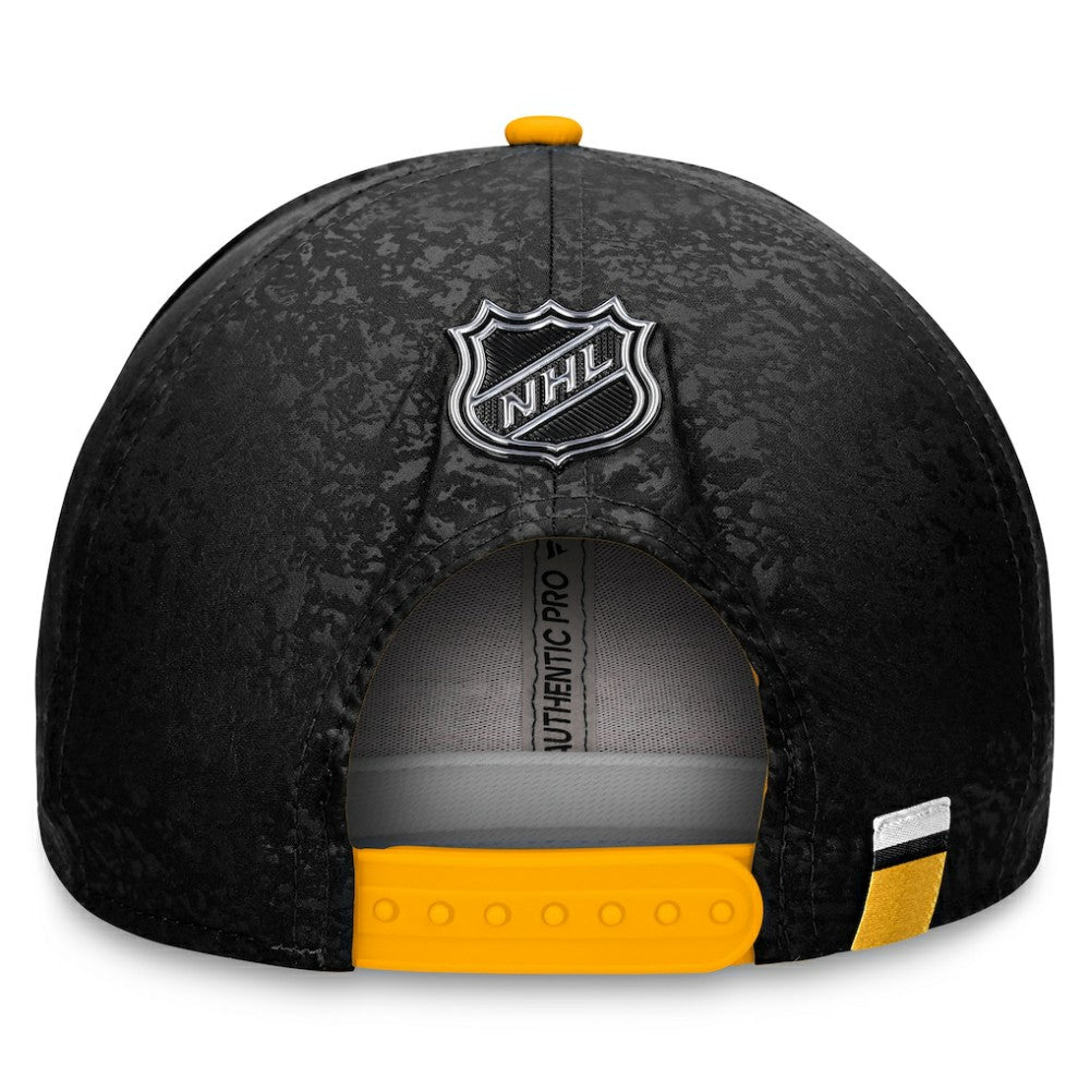Pittsburgh Penguins Fanatics Authentic Pro Rink Two-Tone Snapback Hat – Black/Gold | US 200000682
