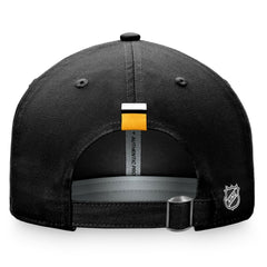 Pittsburgh Penguins Fanatics Women's Authentic Pro Rink Adjustable Hat - Black | US 200000715
