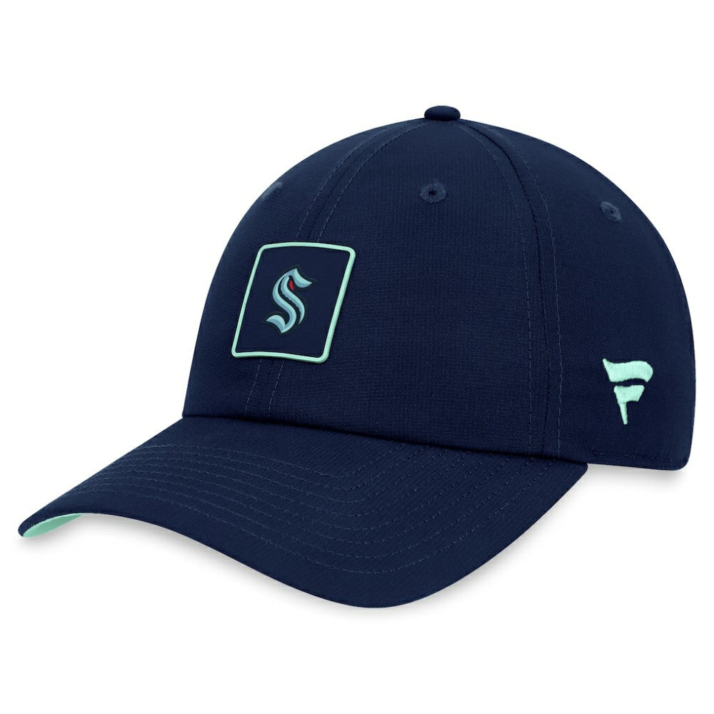 Seattle Kraken Fanatics Authentic Pro Rink Adjustable Hat - Deep Sea Blue | US 200000717