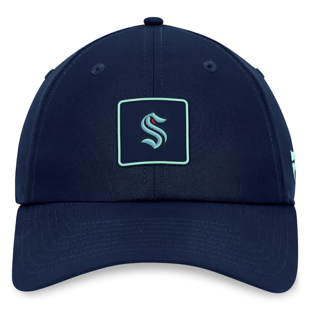 Seattle Kraken Fanatics Authentic Pro Rink Adjustable Hat - Deep Sea Blue | US 200000717