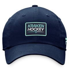 Seattle Kraken Fanatics Women's Authentic Pro Rink Adjustable Hat - Deep Sea Blue | US 200000725