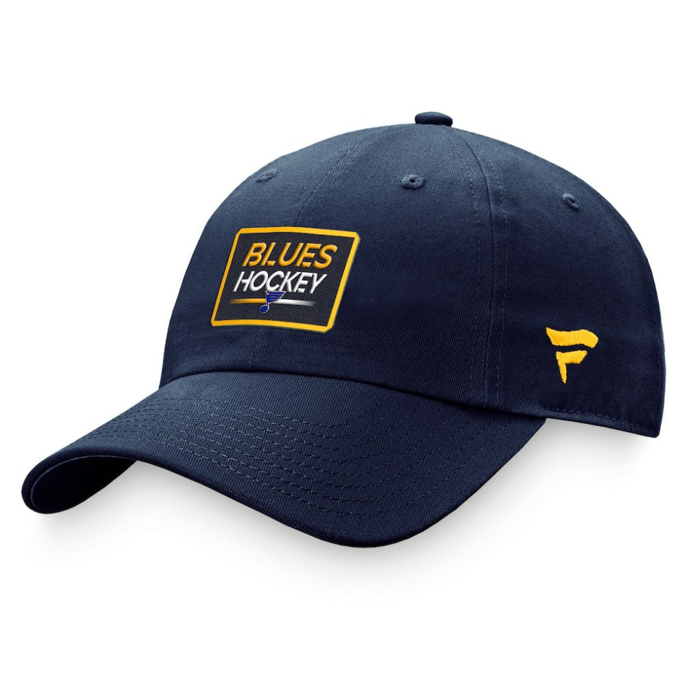St. Louis Blues Fanatics Women's Authentic Pro Rink Adjustable Hat - Navy | US 200000730