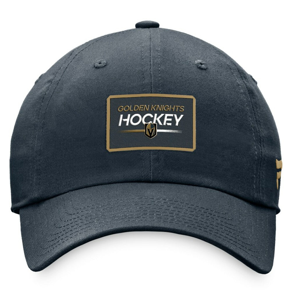 Vegas Golden Knights Fanatics Women's Authentic Pro Rink Adjustable Hat - Charcoal | US 200000744