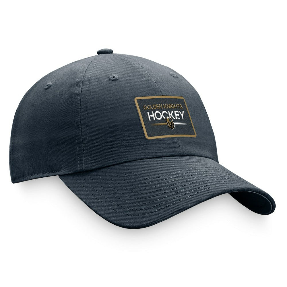 Vegas Golden Knights Fanatics Women's Authentic Pro Rink Adjustable Hat - Charcoal | US 200000744