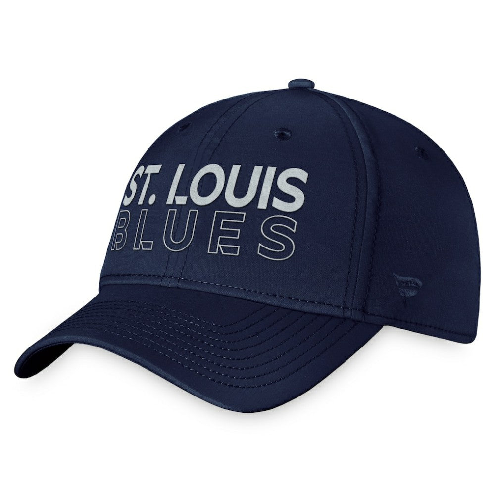 St. Louis Blues Fanatics Authentic Pro Road Flex Hat – Navy | US 200000860
