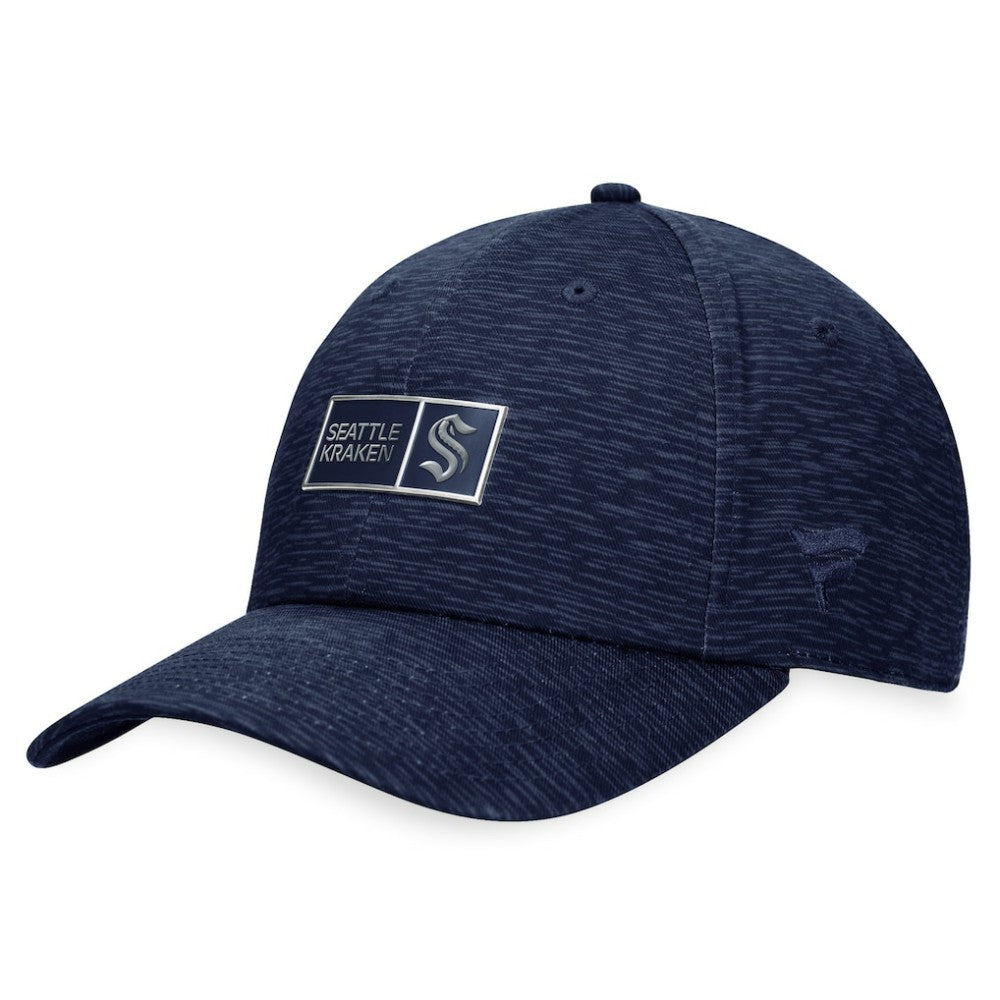 Seattle Kraken Fanatics Authentic Pro Road Adjustable Hat - Deep Sea Blue | US 200000877