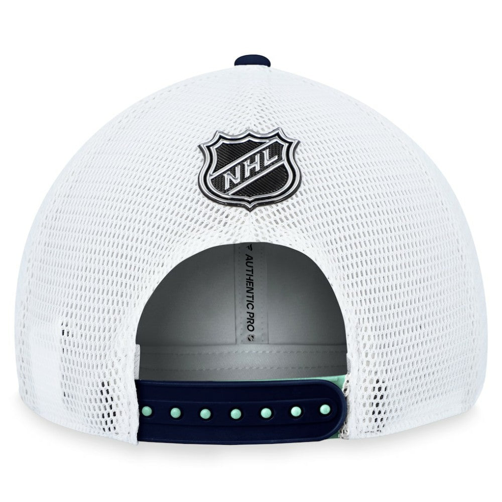 Seattle Kraken Fanatics Authentic Pro Rink Trucker Adjustable Hat - Light Blue | US 200000930