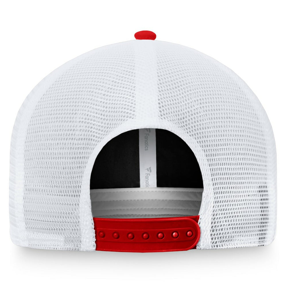 Atlanta Falcons Fundamentals Two-Tone Trucker Adjustable Hat - Black/White Hats