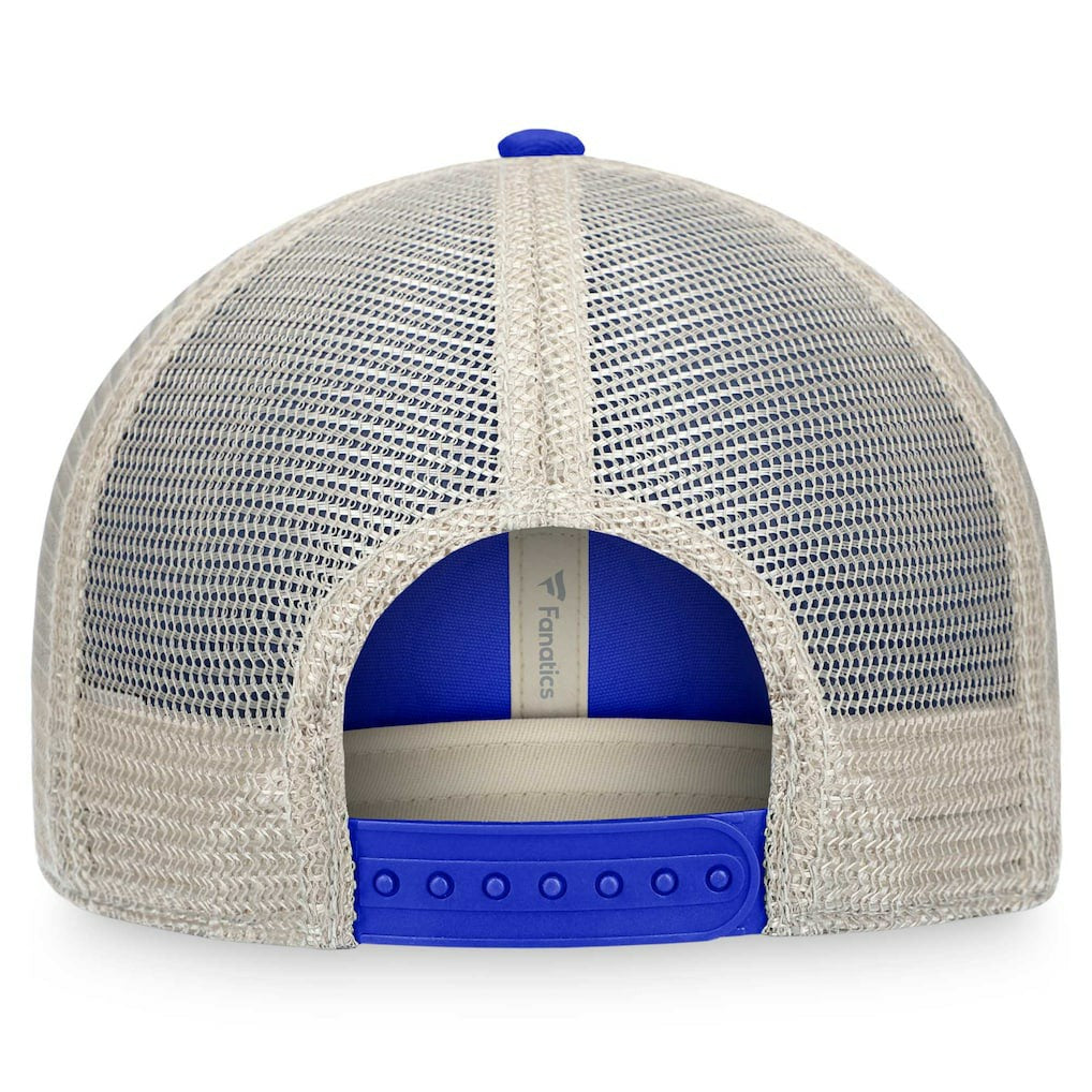 Los Angeles Rams Heritage Trucker Adjustable Hat - Royal/Natural Hats
