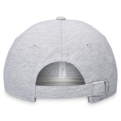 Miami Marlins Fanatics Logo Adjustable Hat - Heather Gray Hats