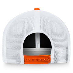 San Francisco Giants Fanatics Two-Tone Patch Trucker Adjustable Hat - Black/Orange Hats
