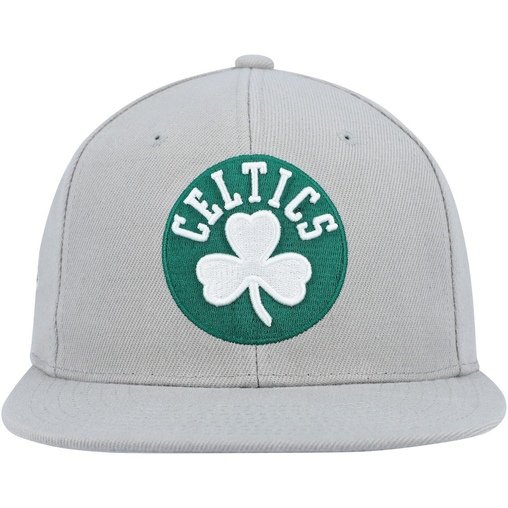 Boston Celtics Side Core 2.0 Snapback Hat Gray - Mitchell & Ness outlet