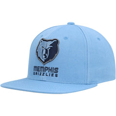 Memphis Grizzlies Side Core 2.0 Snapback Hat Light Blue - Mitchell & Ness