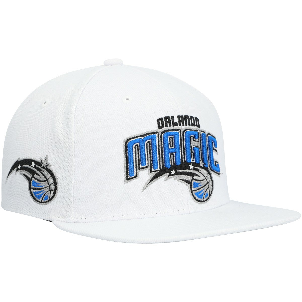 Orlando Magic Side Core 2.0 Snapback Hat White - Mitchell & Ness