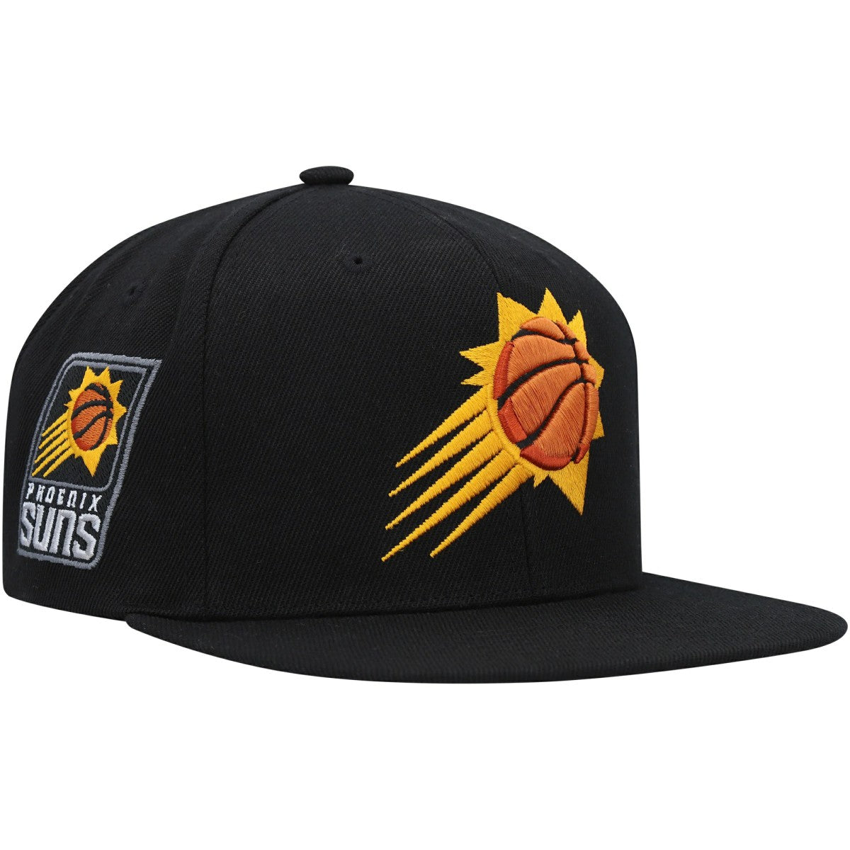 Phoenix Suns Side Core 2.0 Snapback Hat Black - Mitchell & Ness outlet