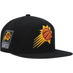 Phoenix Suns Side Core 2.0 Snapback Hat Black - Mitchell & Ness outlet